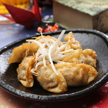 Fried gyoza