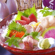 Assorted sashimi, 5 kinds