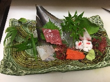 Assorted sashimi, 3 kinds