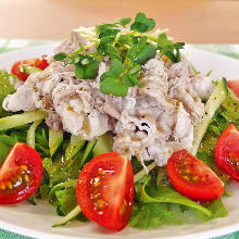 Chilled shabu-shabu salad