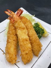 Deep-fried shrimp