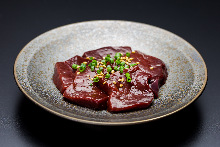 Beef liver (yakiniku)