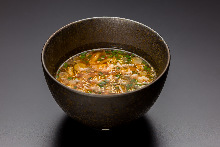 Kimchi soup