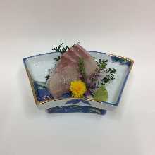 Amberjack sashimi