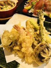 Assorted tempura