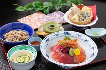 Tricolor rice bowl Sets