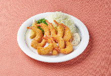 Deep-fried shrimp