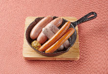 Assorted sausage