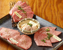 Assorted premium yakiniku