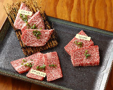 Assorted extra premium yakiniku