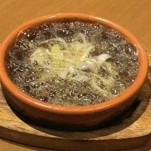 Beef tongue ajillo Beef tongue ajillo