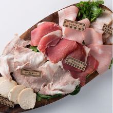 Assorted prosciutto