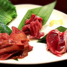Edible raw chicken