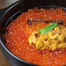 Salmon and Salmon Roe Takikomi Rice