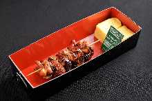 Grilled eel liver