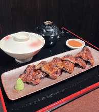Grilled eel & rice