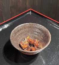 Grilled eel liver