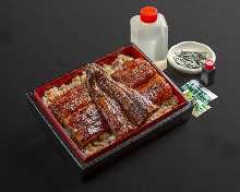 Unadon(Grilled Eel Rice Bowl)(Three slices)