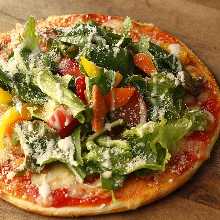 Vegetable pizza