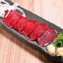 Edible horse meat