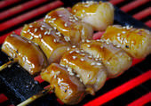 Horumon yaki (grilled offal)