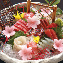 Assorted sashimi, 7 kinds