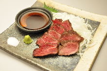 Seared wagyu beef