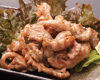 Cooked Jidori chicken neck