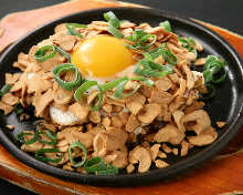 Garlic okonomiyaki