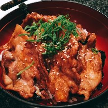 Pork rice bowl