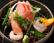 Assorted sashimi, 3 kinds