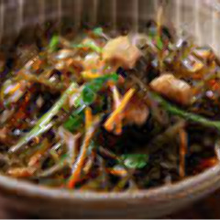 Stir-fried kelp