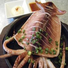 Grilled Whole Squid