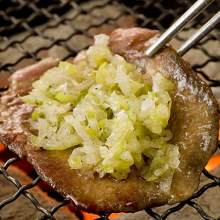 Negi tan shio (salted tongue with green onions)