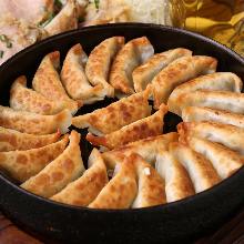 Pan-fried gyoza