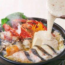 Seafood hotpot