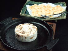 Camembert cheese steak