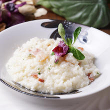 Cheese risotto