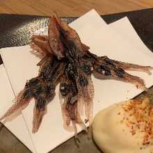 Chargrilled firefly squid