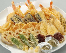 Assorted tempura