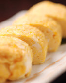 Japanese-style rolled omelet