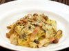 Spaghetti Carbonara with Bacon & Mushrooms Spaghetti Carbonara with Bacon & Mushrooms