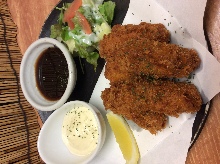 Deep-fried oysters