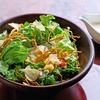 Caesar's Salad with Half-boiled Egg