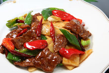 Sichuan-style stir-fry