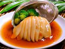 Simmered whole abalone