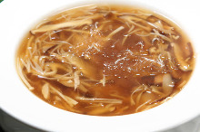 Shark fin soup