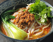 Chinese noodles in Sichuan-style sesame paste soup