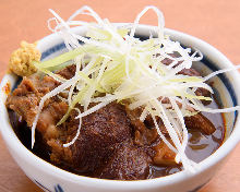 Simmered beef tendon