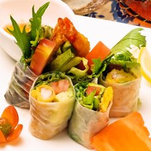 Goi cuon (fresh spring rolls)